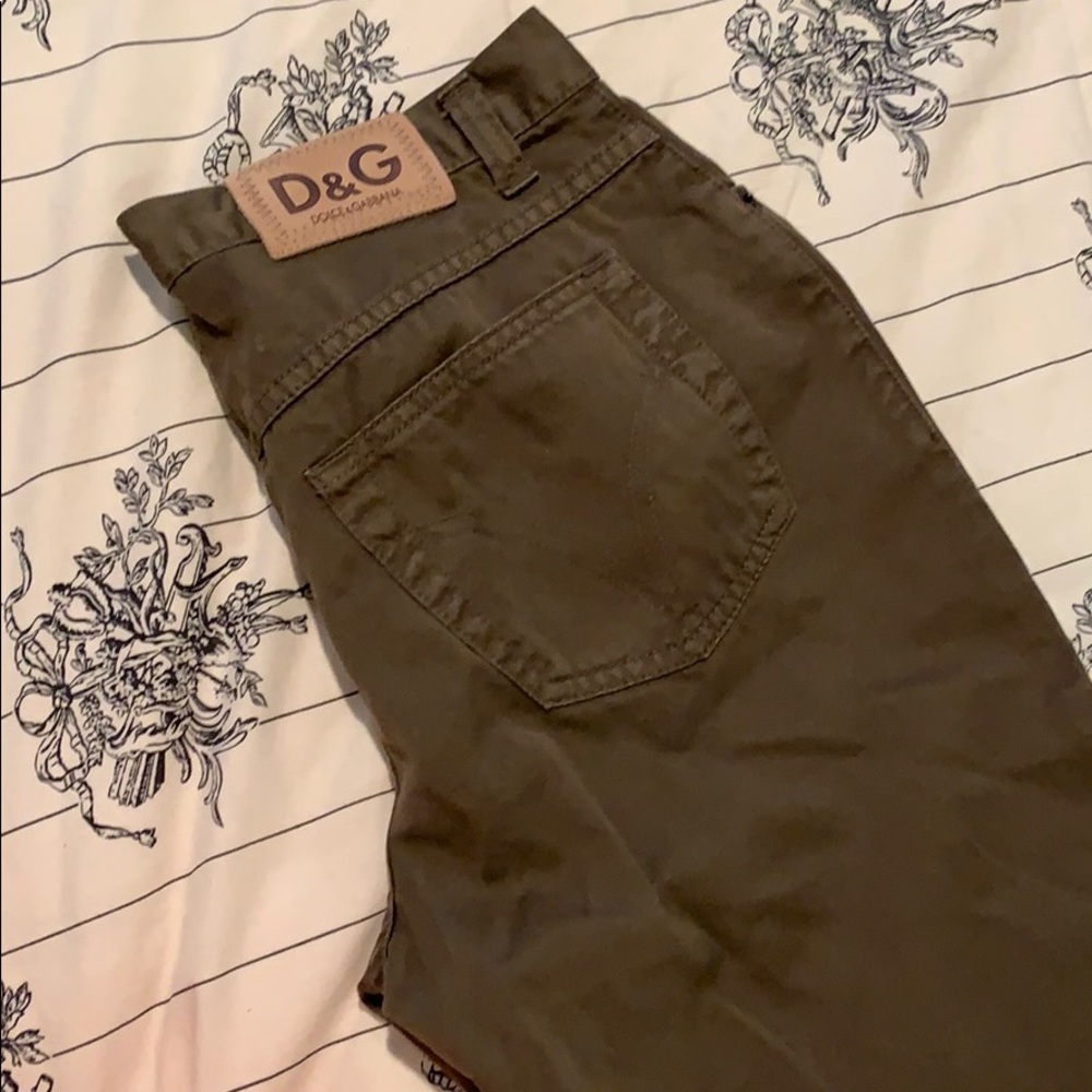D&G  Dolce and Gabbana pants. (inseam 25in)